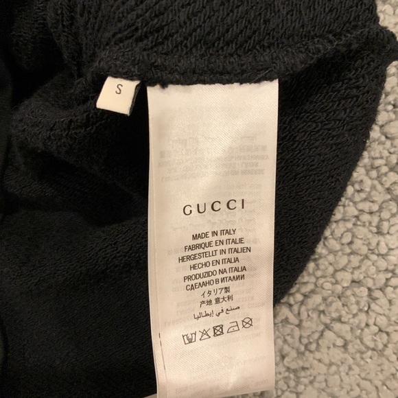 Gucci hoodie sweater black graffiti future - Picture 4 of 4